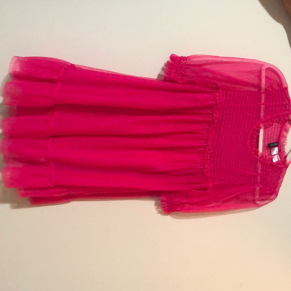 H&M hot pink dress